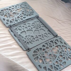 Foldable Gray Laptop Stand